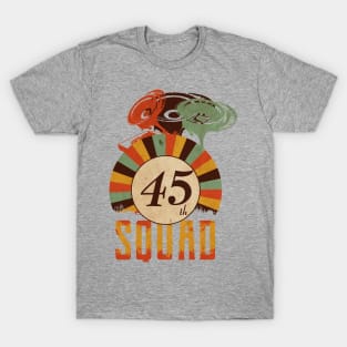 45th anniversary music squad, birthday gift vintage T-Shirt